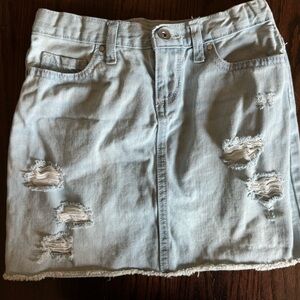 Girls children’s place denim skirt size 8